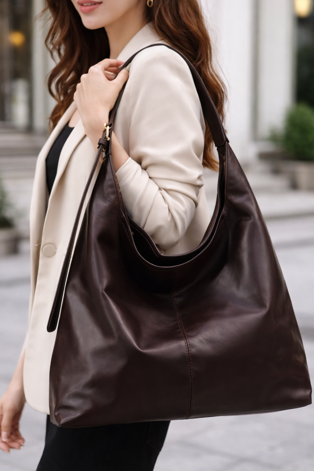 Chelsea Luxe Hobo Bag