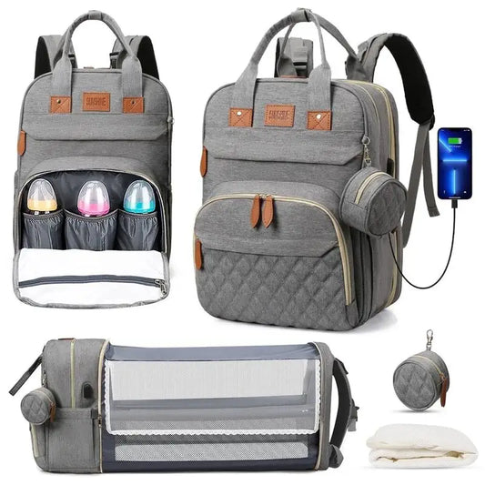 SmartNest 3-in-1 Baby Travel Backpack