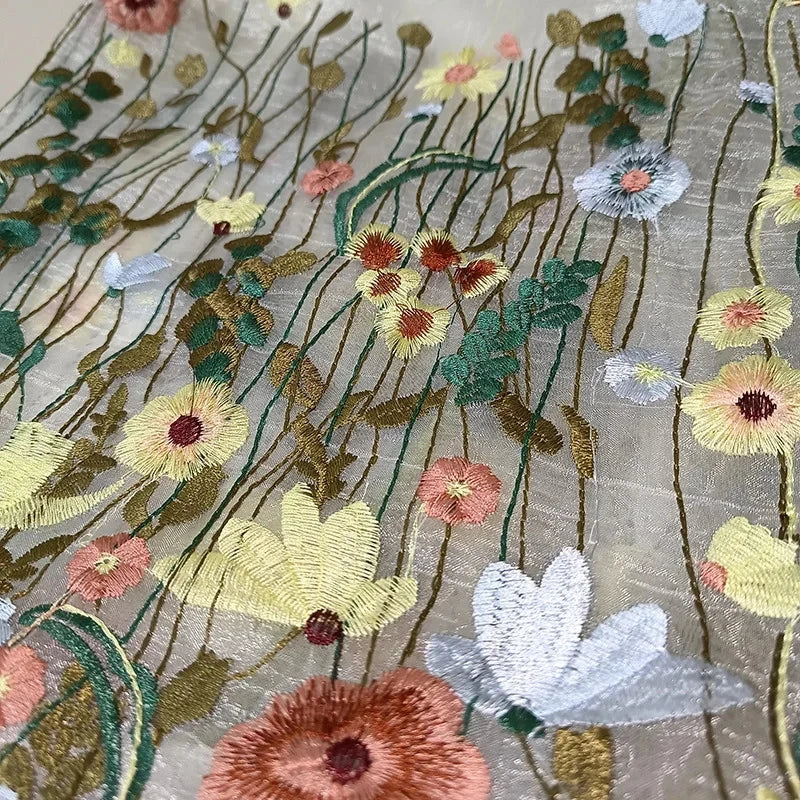 BloomGrace Embroidered Tote