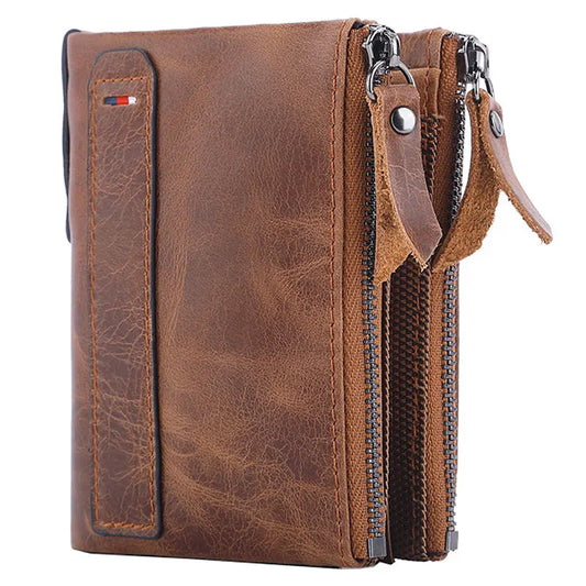 Windsor Heritage Leather Zip Wallet
